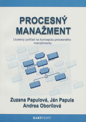 Procesný manažment : ucelený pohľad na koncepciu procesného manažmentu /