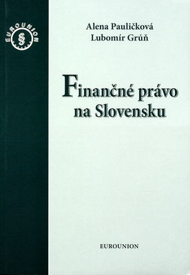 Finančné právo na Slovensku /