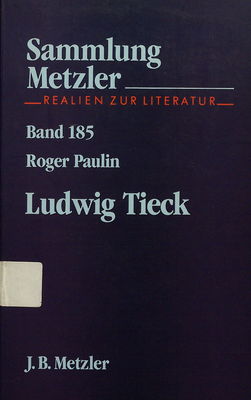 Ludwig Tieck /