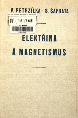 Elektřina a magnetismus /