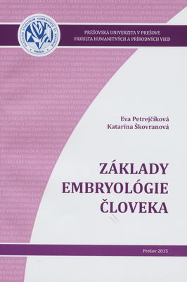 Základy embryológie človeka /