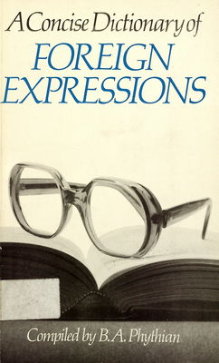 A concise dictionary of foreign expressions /