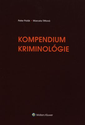 Kompendium kriminológie /