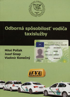 Odborná spôsobilosť vodiča taxislužby /