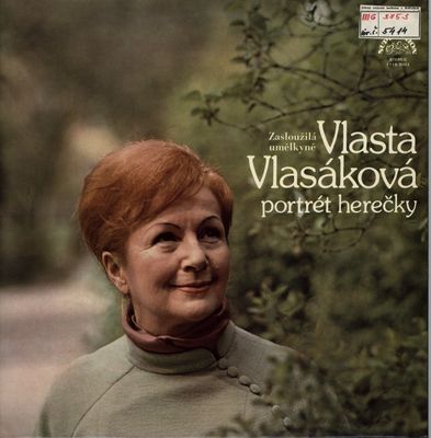Vlasta Vlasáková : Portrét herečky