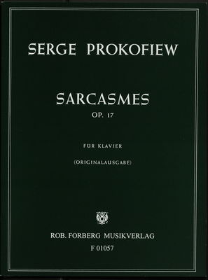 Sarcasmes, op. 17 für Klavier : (Originalaisgabe) /