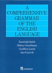 A comprehensive grammar of the English language /