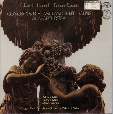 Concertos for two and three horns and orchestra /