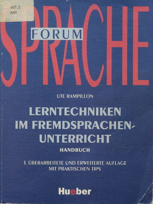 Lerntechniken im Fremdsprachenunterricht : Handbuch /
