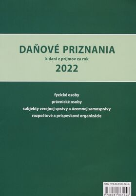 Daňové priznania k dani z príjmov za rok 2022 /