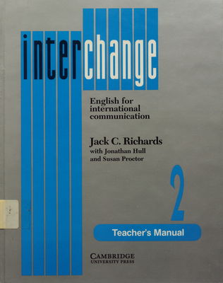 Interchange : English for international communication : teacher´s manual. 2 /