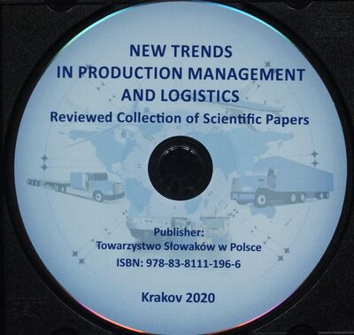 New trend in production management and logistics $b reviewed collection of scientific papers /