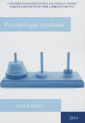 Psychológia myslenia /