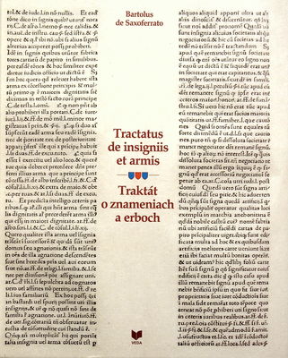 Tractatus de insigniis et armis : podľa benátskej prvotlače z r. 1472 uloženej v Archíve Košického arcibiskupstva /