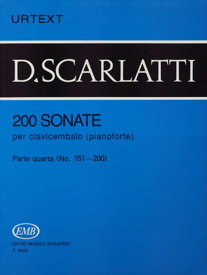 200 sonate per clavicembalo (pianoforte) IV, [(No. 151-200)] /