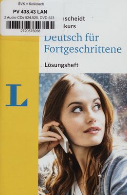 Langenscheidt Sprachkurs Deutsch für Fortgeschrittene : Lösungsheft /