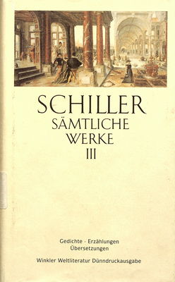 Sämtliche Werke. Bd. 3 : Gedichte, Erzählungen, Übersetzungen /