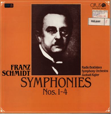 Symfónie č. 1-4 2 Synfónie č. 2 Es dur pre veľký orchester