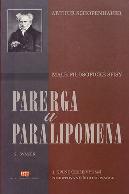 Parerga a paralipomena : malé filosofické spisy. 2. svazek /