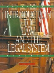 Grilliot`s introduction to law and the legal system. /