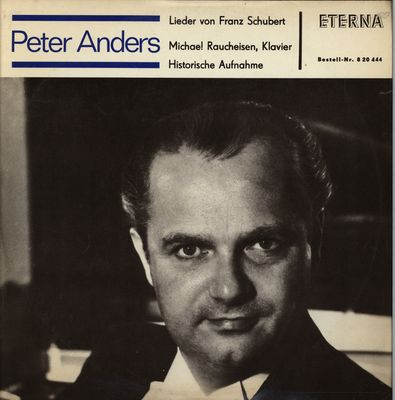 Peter Anders singt Schubert-Lieder