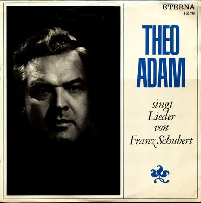 Theo Adam singt Lieder von Franz Schubert