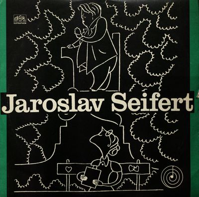Portret básnika Jaroslava Seiferta