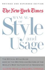 The New York times manual of style and usage /
