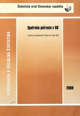 Spotreba potravín v SR 2009 /