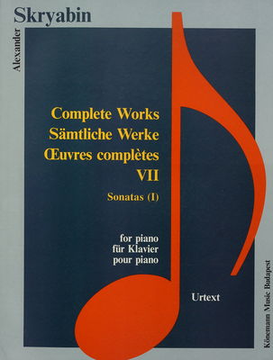 Polnoje sobranije sočinenij dlja fortepiano : urtext . VII, Sonatas (I) /