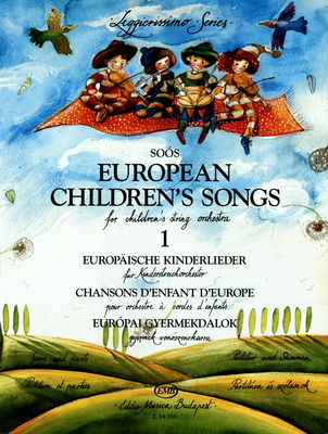 European children´s songs for children´s string orchestra (first position) : partitura. 1 /