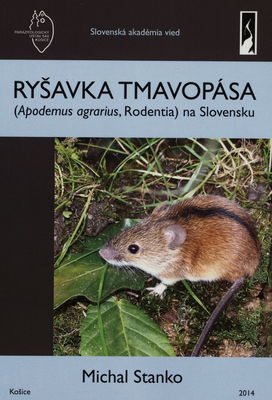 Ryšavka tmavopása (Apodemus agrarius, Rodentia) na Slovensku /