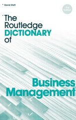 The Routledge dictionary of business management /