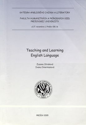 Teaching and learning English language /