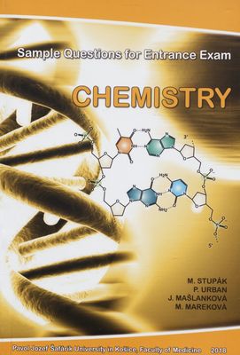 Chemistry : sample questions for entrance exam /
