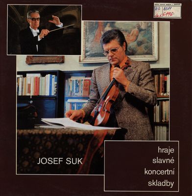 Josef Suk hraje slavné koncertní skladby