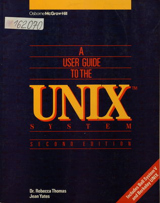 A user guide to the Unix system /