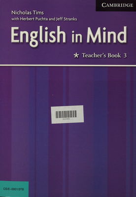 English in mind : teacher´s book. 3 /