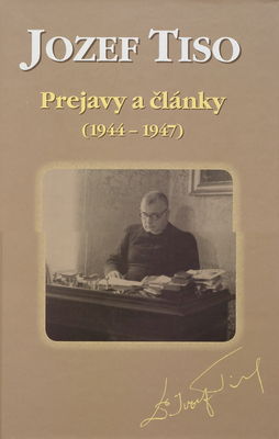 Prejavy a články (1944-1947) /