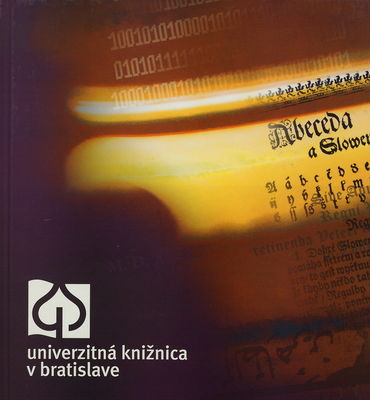 Univerzitná knižnica v Bratislave 1919-2009 /