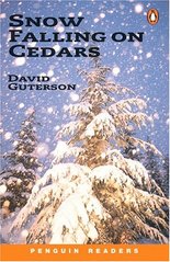 Snow falling on cedars /