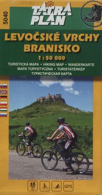 Levočské vrchy ; Branisko : turistická mapa /