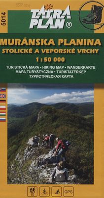 Muránska planina Stolické a Veporské vrchy : turistická mapa /