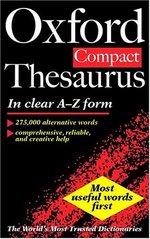 The Oxford compact thesaurus. /