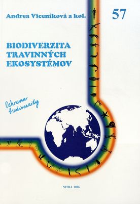 Biodiverzita travinných ekosystémov : učebné texty pre všetky formy vzdelávania /