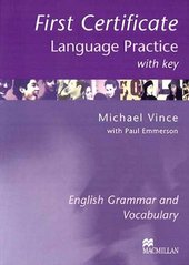 First certificate language practice : with key : English grammar and vocabulary /