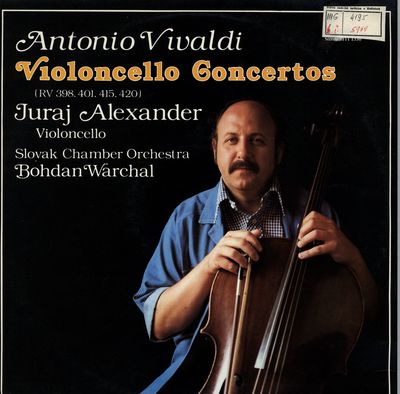 Violoncello Concertos RV 398, 401, 415, 420 /