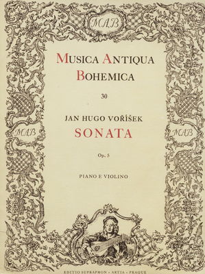 Sonata op. 5. : sol maggiore : piano e violino /