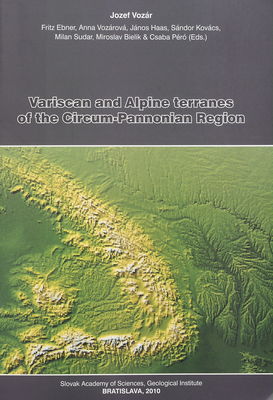 Variscan and alpine terranes of the circum-pannonian region /