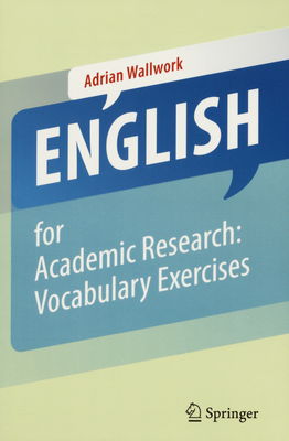 English for academic research : vocabulary exercises /